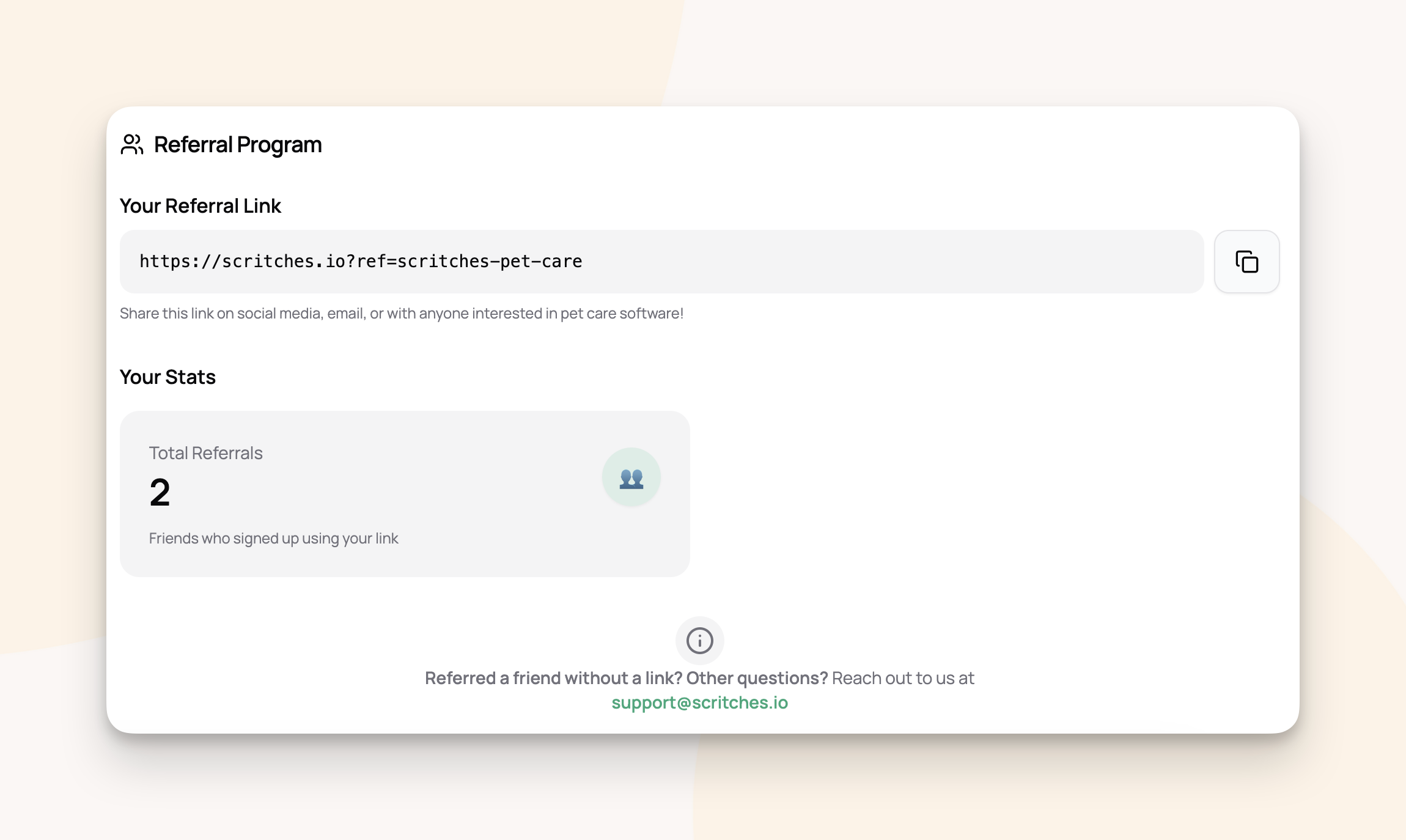 Referral Program